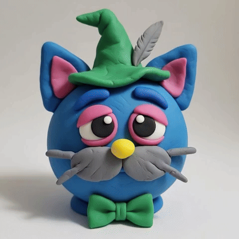 Scared Cat GIF by The LSD Hotel