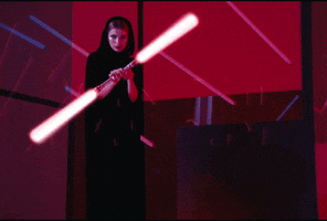 Light Saber Revenge Of The Fifth GIF by catrice