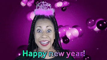 Happy New Years GIF by Holly Logan