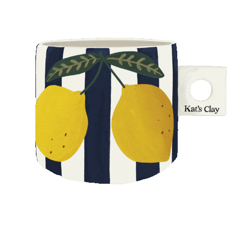 Illustration Lemon Sticker