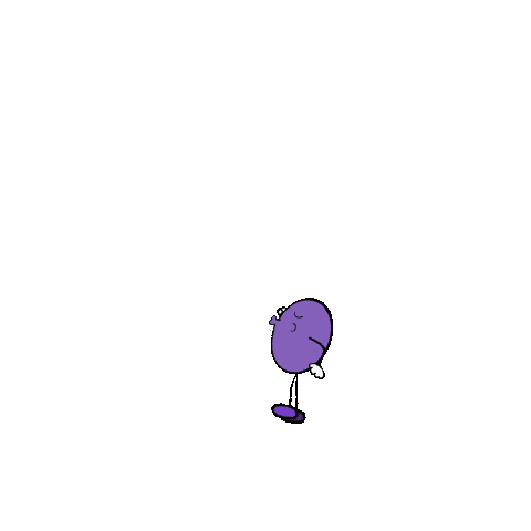 Purple Sticker