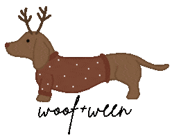 Dachshund Doxie Sticker by WOOF+WEEN