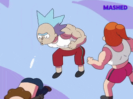 Get Out Of Here Rick And Morty GIF by Mashed