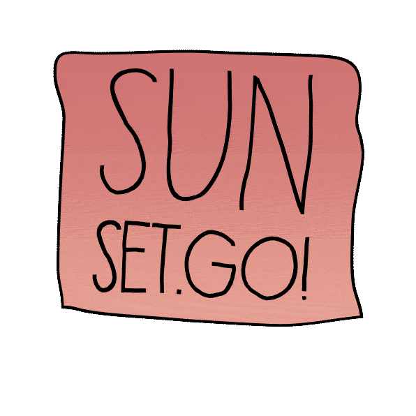 SunSetGo Sticker