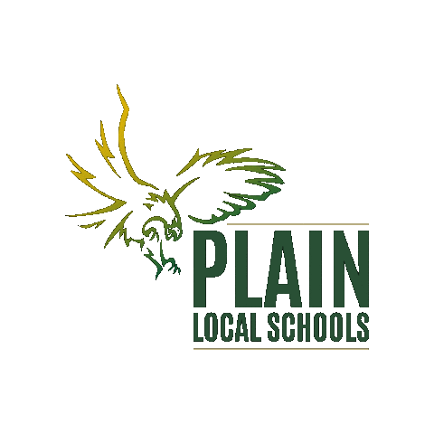Eagles Sticker by Plain Local Schools