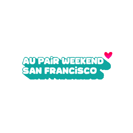 Au Pair Weekend Sticker