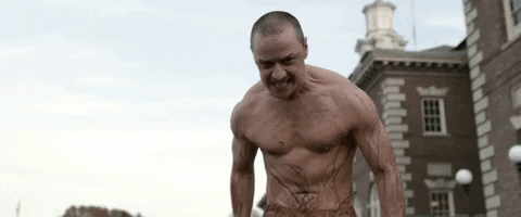 James Mcavoy Flex GIF by Glass - Find & Share on GIPHY
