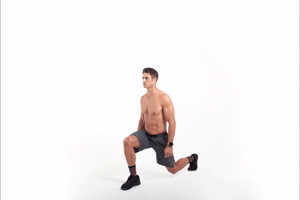 Jump Lunges GIF