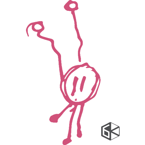 Kopvoeters Sticker by Corsogroep 6kamp