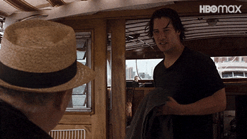 Be Quiet Keanu Reeves GIF by Max