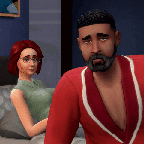 Sims 4 Frown GIF by The Sims