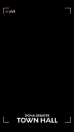 Town Hall GIF by Doha Debates