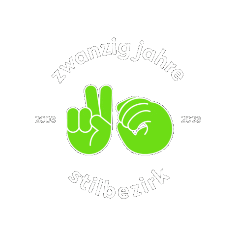stilbezirk Sticker