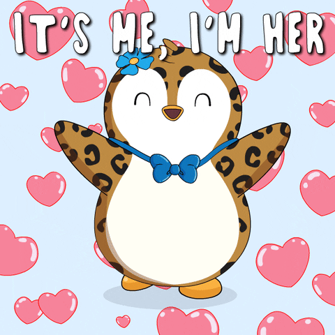 Its Me Love GIF by Pudgy Penguins