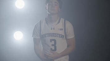 College Hoops What GIF by Northwestern Athletics