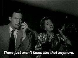 gloria swanson there just arent faces like that anymore GIF