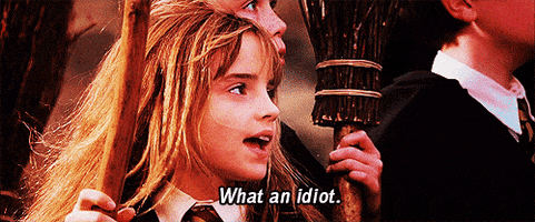 emma watson what an idiot GIF