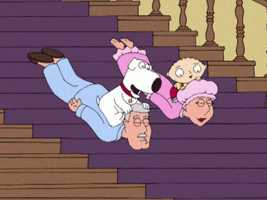 excited family guy GIF