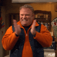 really excited person gif