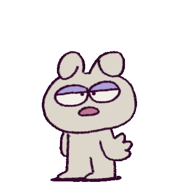 Bunny Sticker