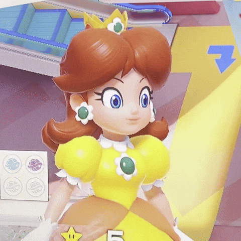 Super Mario Thinking GIF