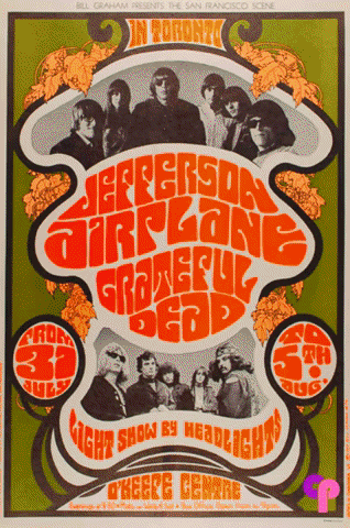 posters psychedelicrock GIF by Jefferson Airplane