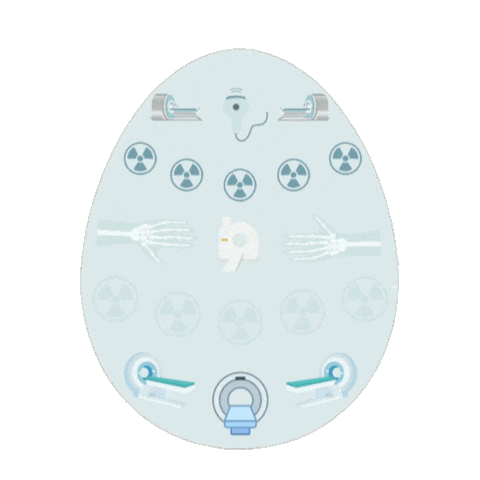 Ostern Sticker by Kernspinzentrum