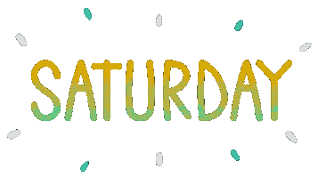 Week Saturday Sticker