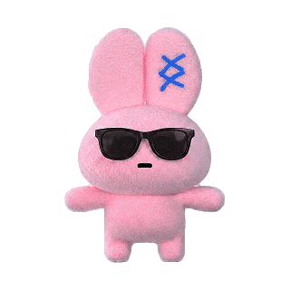 6 7 Bunny GIF by POPJOYID