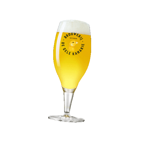 De Gele Kanarie Sticker