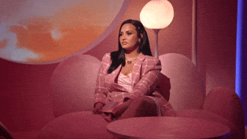 Demi Lovato Laugh GIF by The Roku Channel