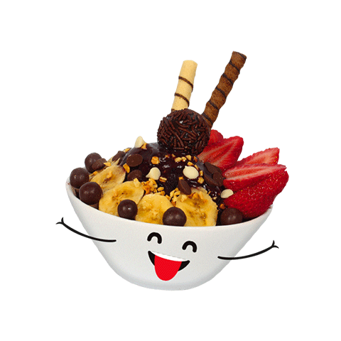 Chocolate Comida Sticker by Tô indo Açaí