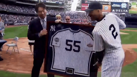 MLB GIFS on X: Hideki Matsui crushing like it's 2009. #OldTimersDay   / X