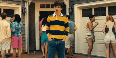 Timothee Chalamet Party GIF by A24