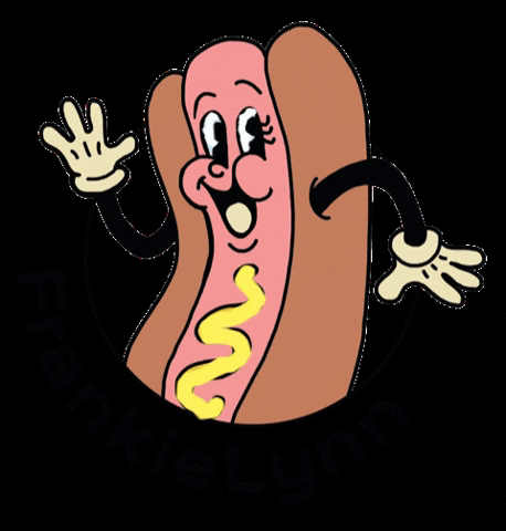 FrankieLynnCle hot dogs frankielynn clefood GIF