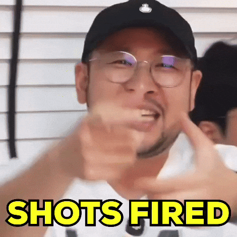 Shots Fired Bang GIF by Epik High