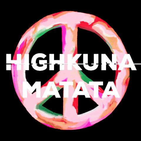 Peace Love GIF by Highkuna Matata