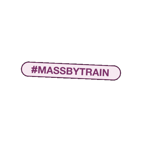 Commuter Rail Train Sticker by gykantler