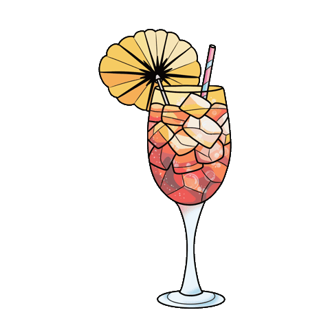Summer Juice Sticker