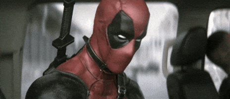 deadpool hello waving