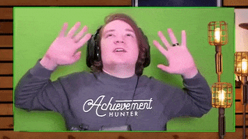 Hands Up Squish GIF by Achievement Hunter