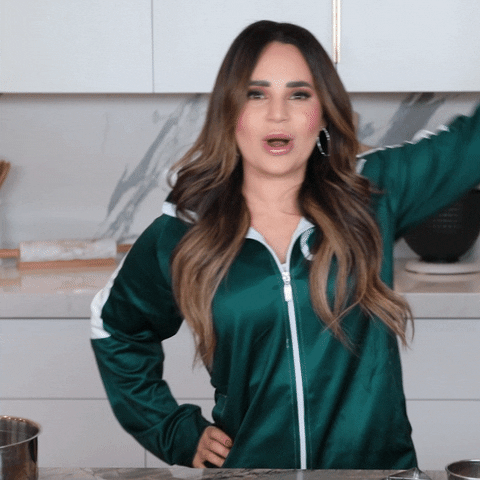 Stretching Lets Go GIF by Rosanna Pansino