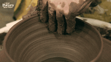 Satisfying The Wheel GIF by The Great Pottery Throw Down