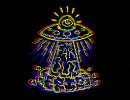 Aluminati Skateboards Far Out Series GIF