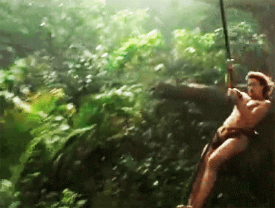 george of the jungle disney GIF