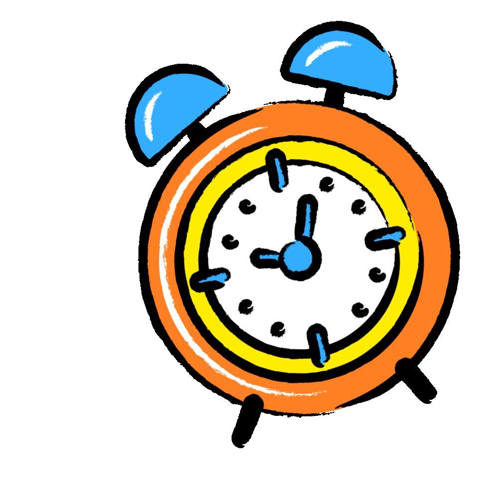 Clock Alarm Sticker by Light for iOS & Android GIPHY