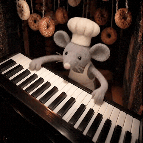 Mouse Playing GIF