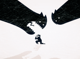 Scared Animation GIF by Pavelas Laptevas