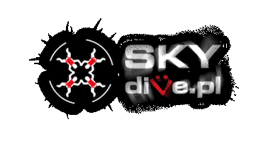 Sky Skydiving Sticker by Lecim Na Szczecin