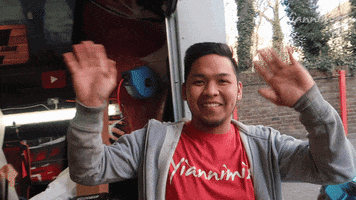 Wave Hello GIF by Yiannimize